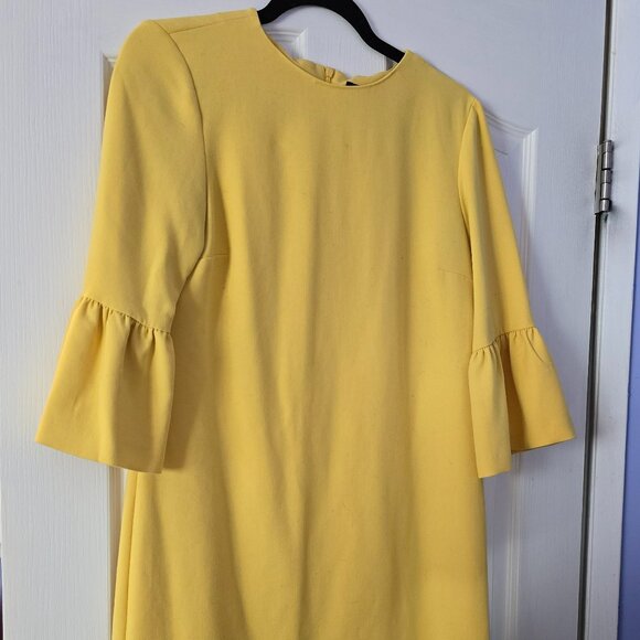 zara ruffled sleeve dress - Picture 1 of 3